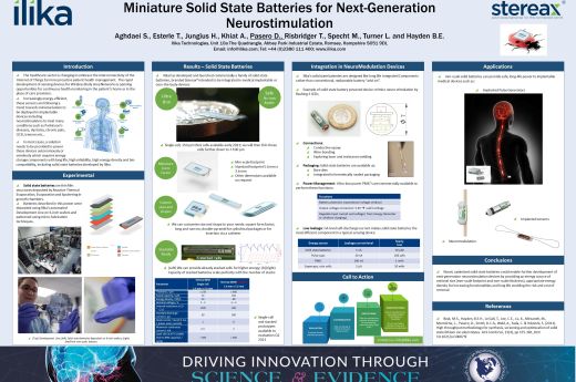 NANS Virtual Poster 2021 - Miniature Solid State Batteries for Next-Generation Neurostimulation