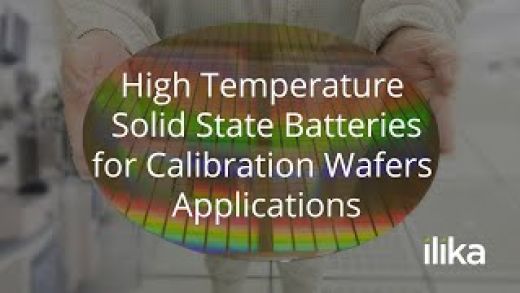 High Temperature Solid State Batteries for Calibration Wafers Applications