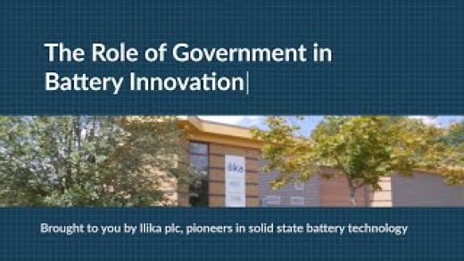 What is the Role of Government in Battery Innovation?